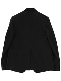 GUCCI Gucci Men Single-Breasted Jacket With "Gg" Weave
