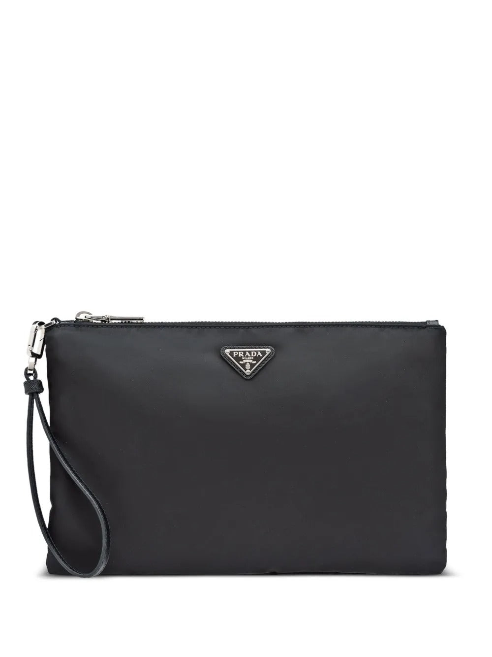 PRADA Re-Nylon And Saffiano Leather Pouch Women