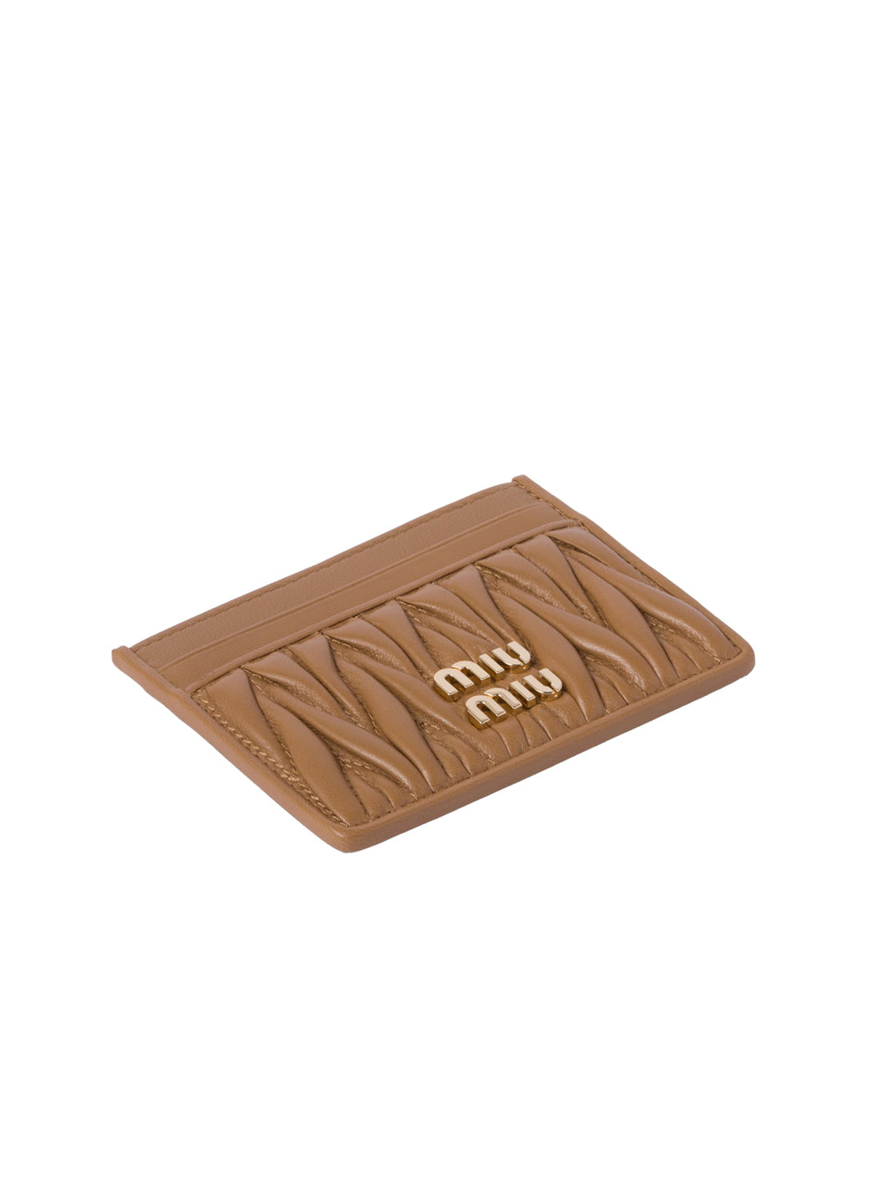MIUMIU Portacarte In Nappa Matelassé Women