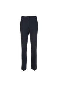 Valentino Garavani Valentino Wool-Silk Blend Tailored Trousers Navy 3B3Rb5G51Cf_598