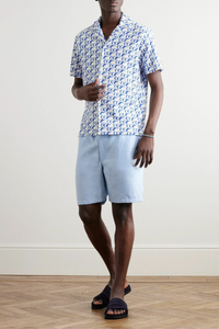 Orlebar Brown Howell James Bond Print-278663-007/white