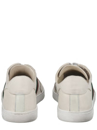 Gucci Women "Stretch" Leather Effect Sneaker