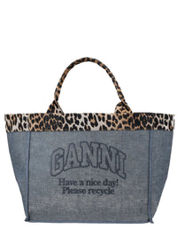 GANNI Ganni Women Tote Bag With Logo