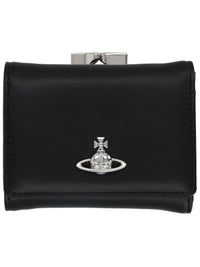 Vivienne Westwood Women Portafoglio "Small Frame" Con Dettaglio Orb