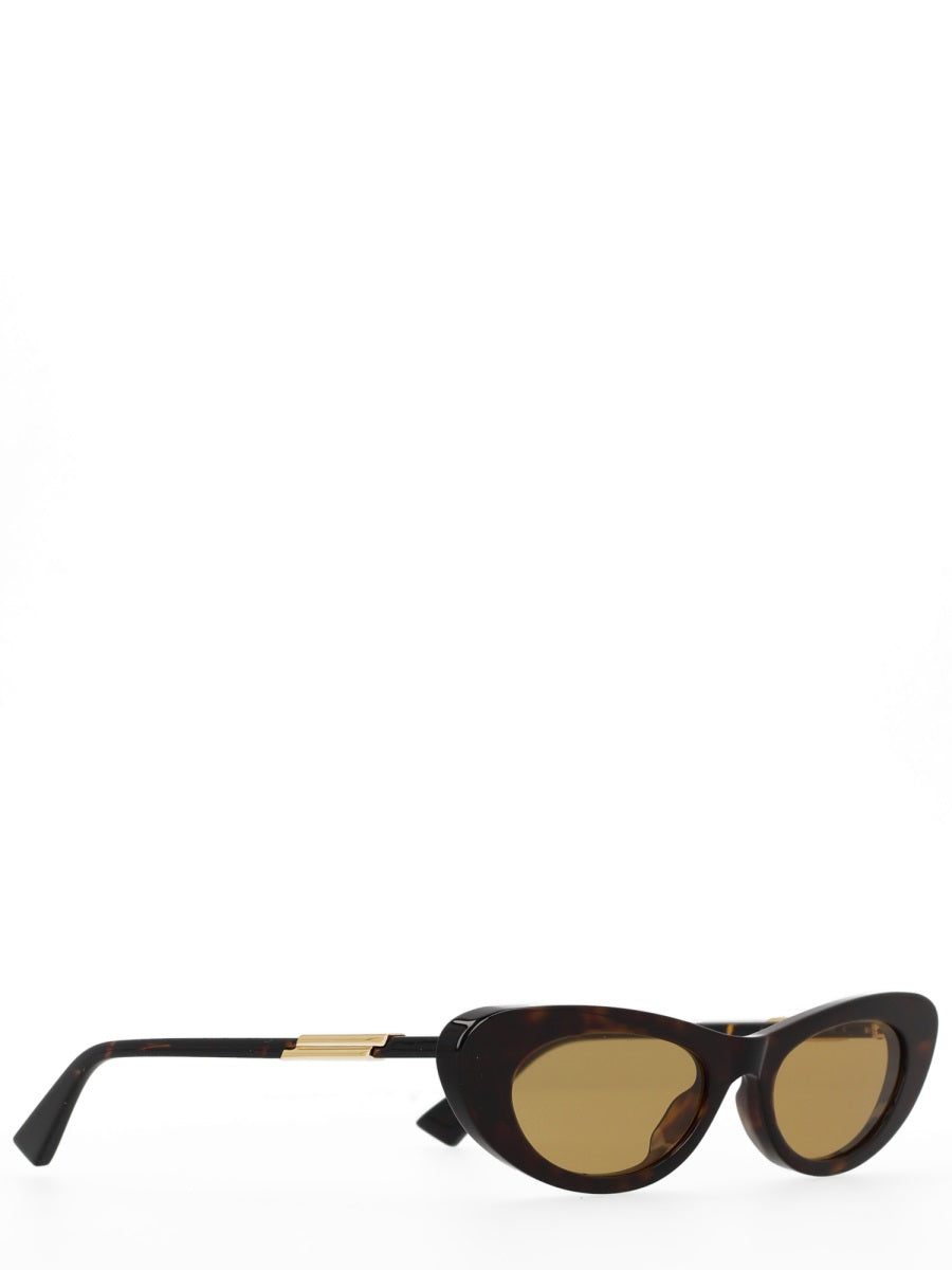 Bottega Veneta Women "Snap Cat-Eye" Sunglasses
