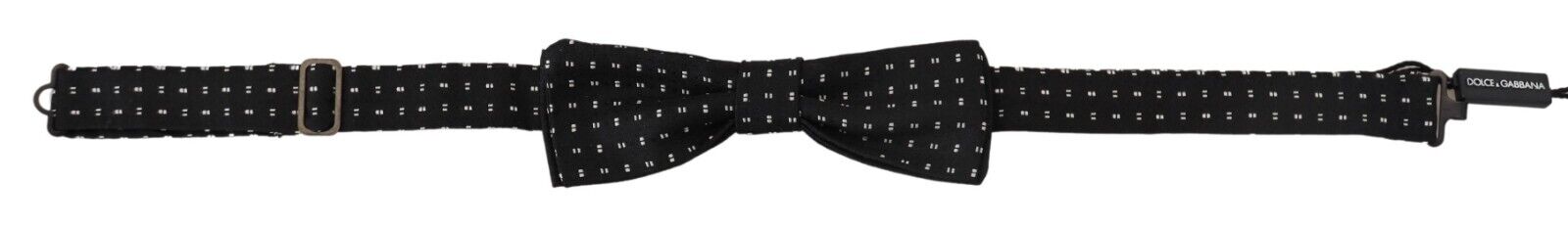Dolce & Gabbana Black Bow Tie with Dots