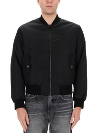 Versace Men Reversible Bomber Jacket