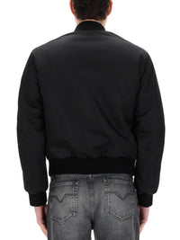 Versace Men Reversible Bomber Jacket