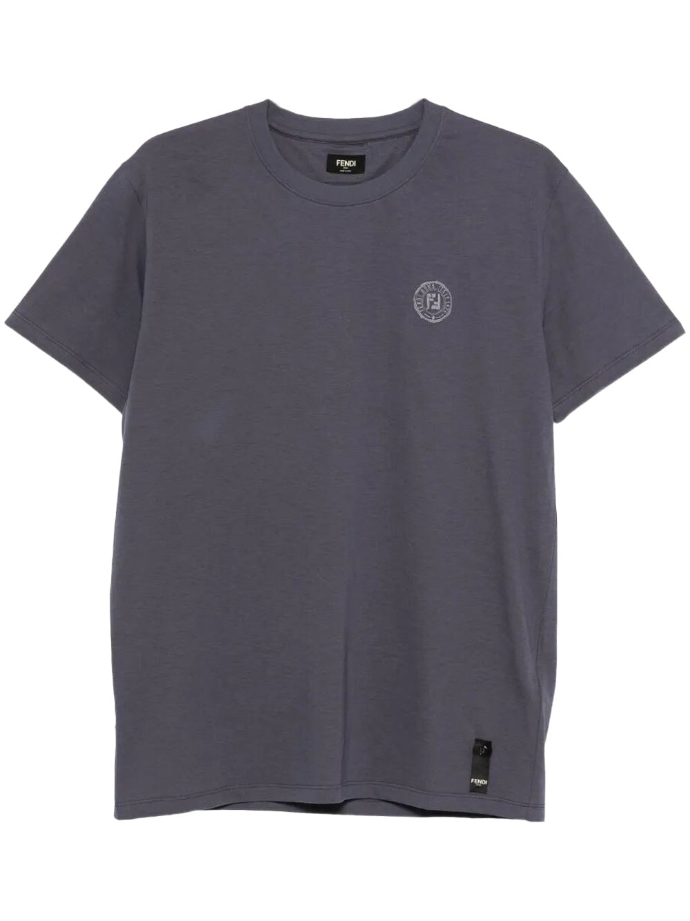 FENDI Ff Postcards Logo Print Cotton T-Shirt Women