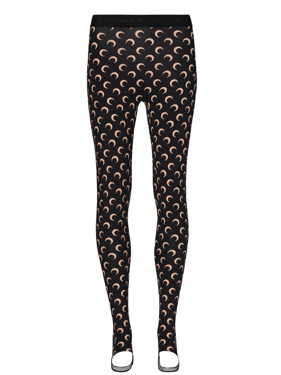Marine Serre Women Leggings "Moon"