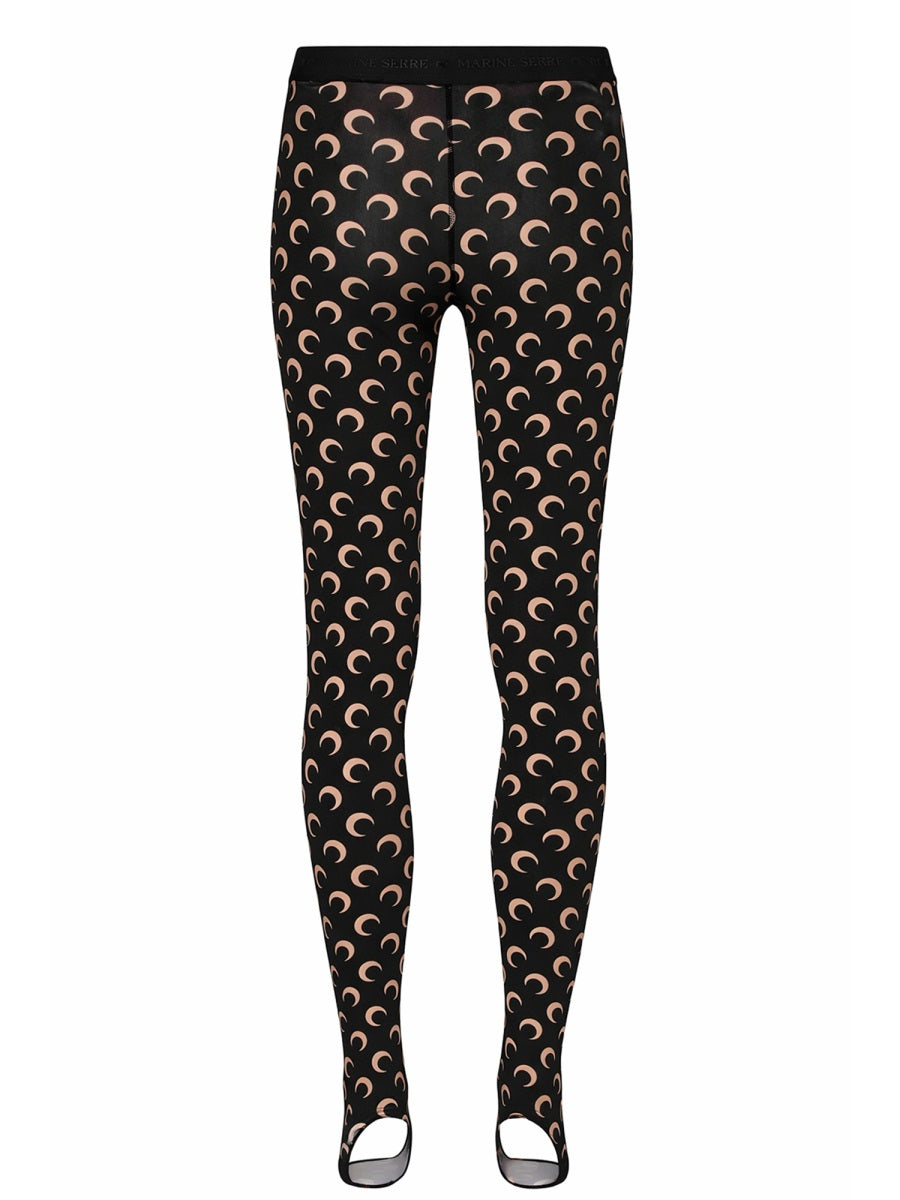 Marine Serre Women Leggings "Moon"