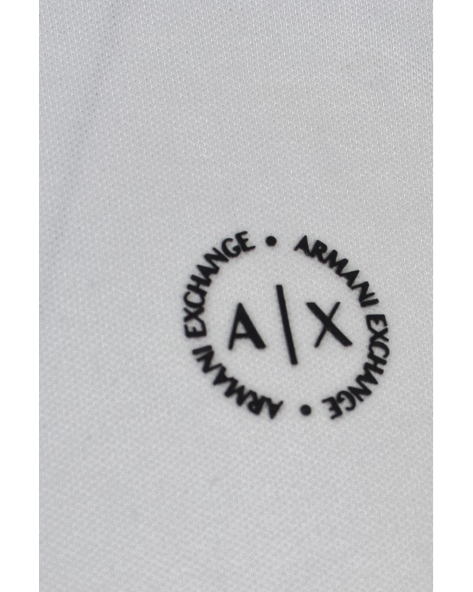 Armani Exchange Long Sleeve Polo Shirt for Men