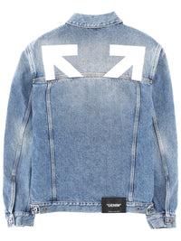 Off-White Men Denim Jacket With Print