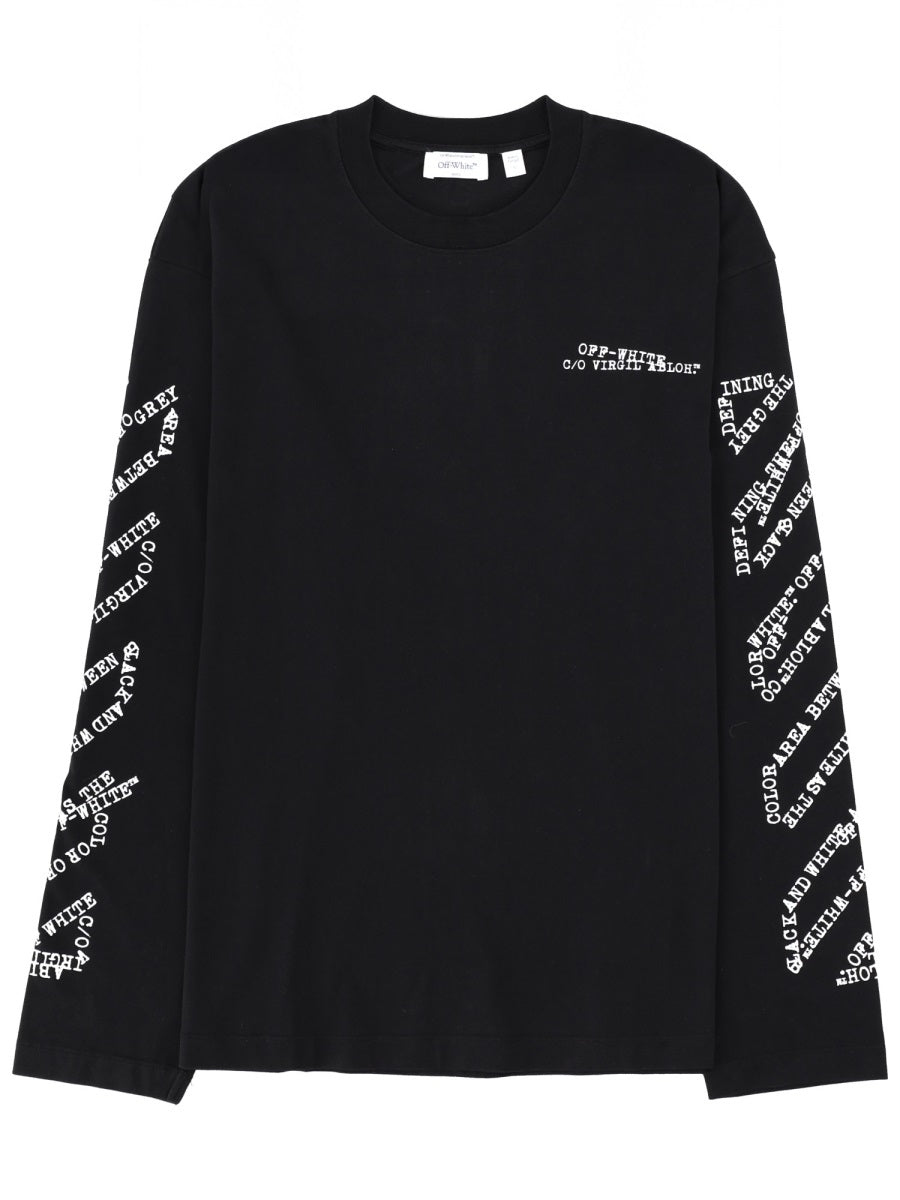 Off-White Men T-Shirt With Logo