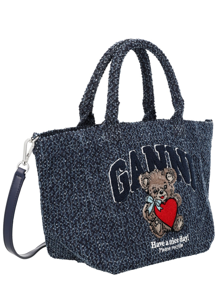 GANNI Ganni Women Tote Bag With Logo