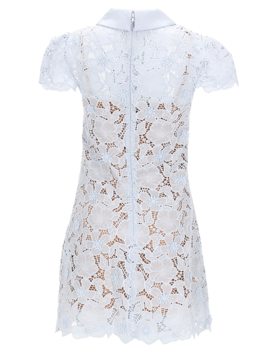 Self-Portrait Women Lace Mini Dress