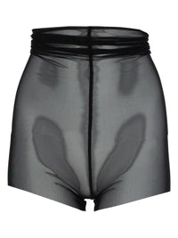 Rick Owens Women Semi-Transparent High-Waisted Shorts