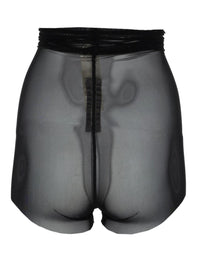 Rick Owens Women Semi-Transparent High-Waisted Shorts
