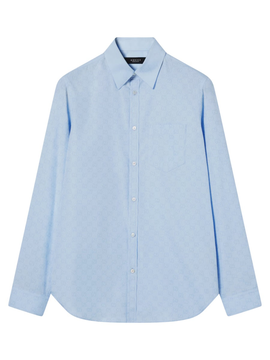 GUCCI Gucci Men Cotton Gg Shirt