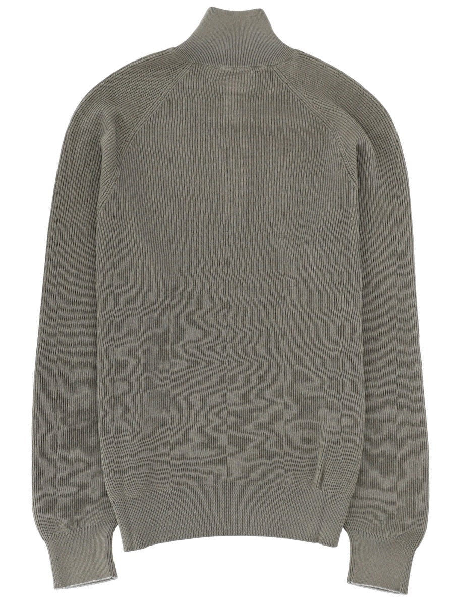 Brunello Cucinelli Men Shirt With Zip.