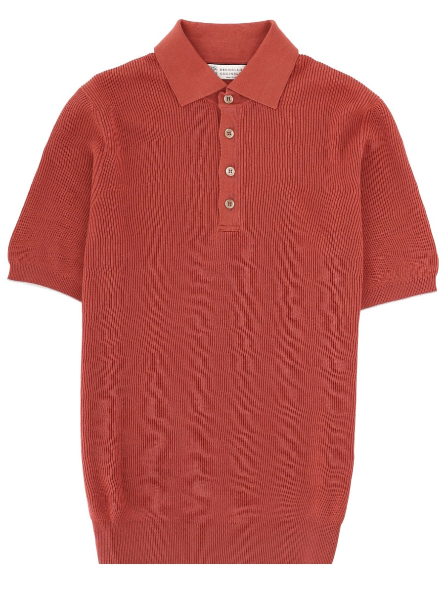 Brunello Cucinelli Men Cotton Polo