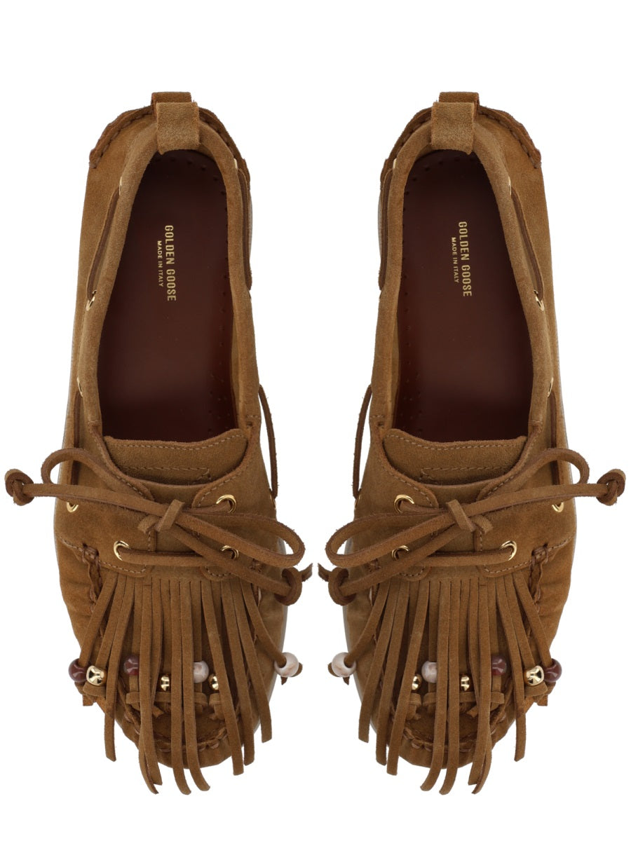 Golden Goose Women Moccasin "Cruise" With Bangs