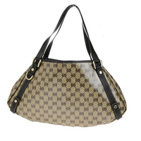 Gucci Pelham Shoulder Bag Coated Canvas Brown Canvas Shoulder Bag Bag (Pre-Loved)