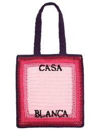 CASABLANCA Casablanca Men Tote Bag With Logo
