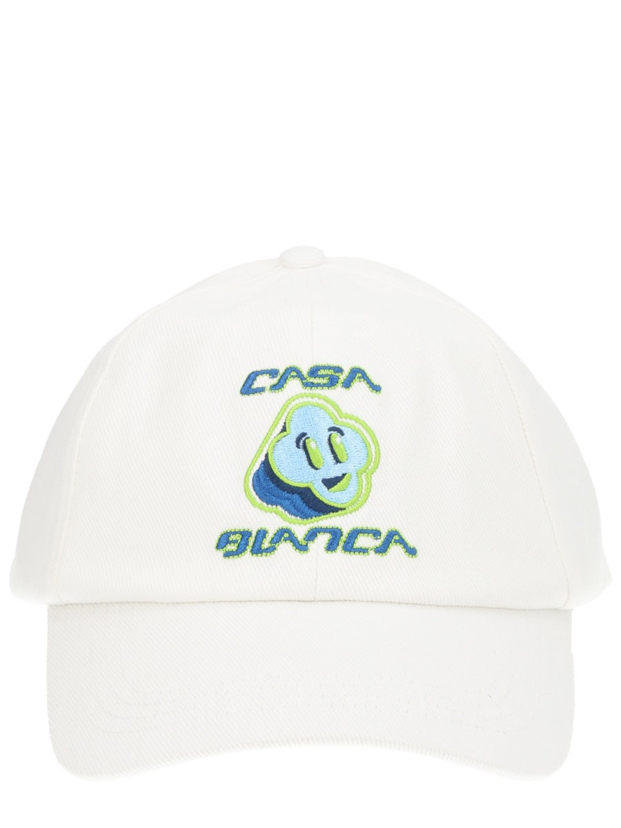 Casablanca Men Baseball Hat With Logo