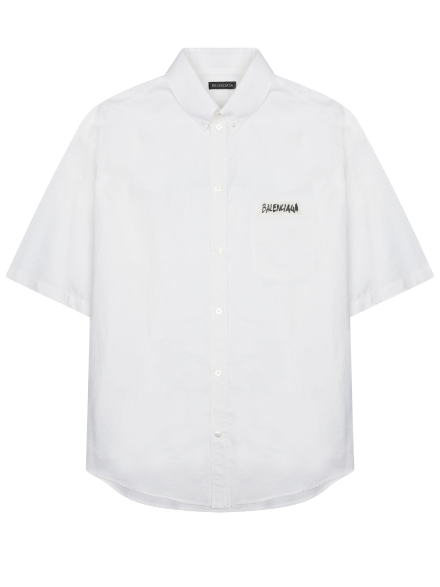Balenciaga Men Shirt With Logo