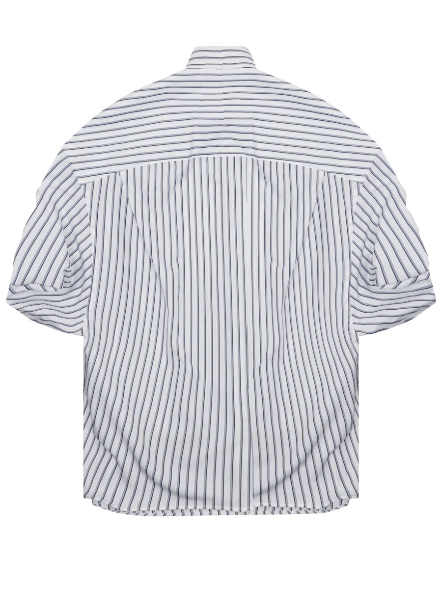 Balenciaga Women Shirt With Lapels On The Sleeves