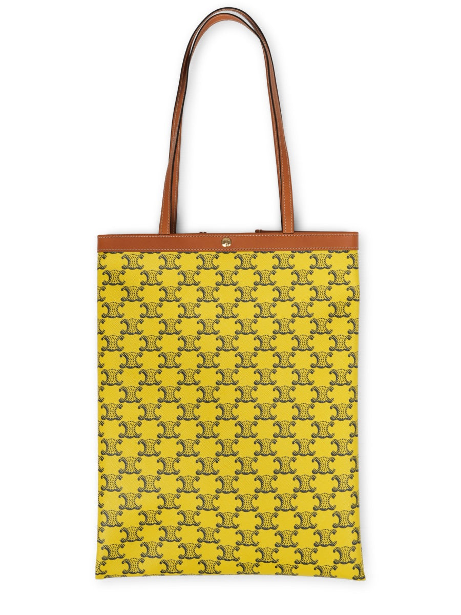 Celine Women Borsa Shopper In Tessuto "Triomphe"