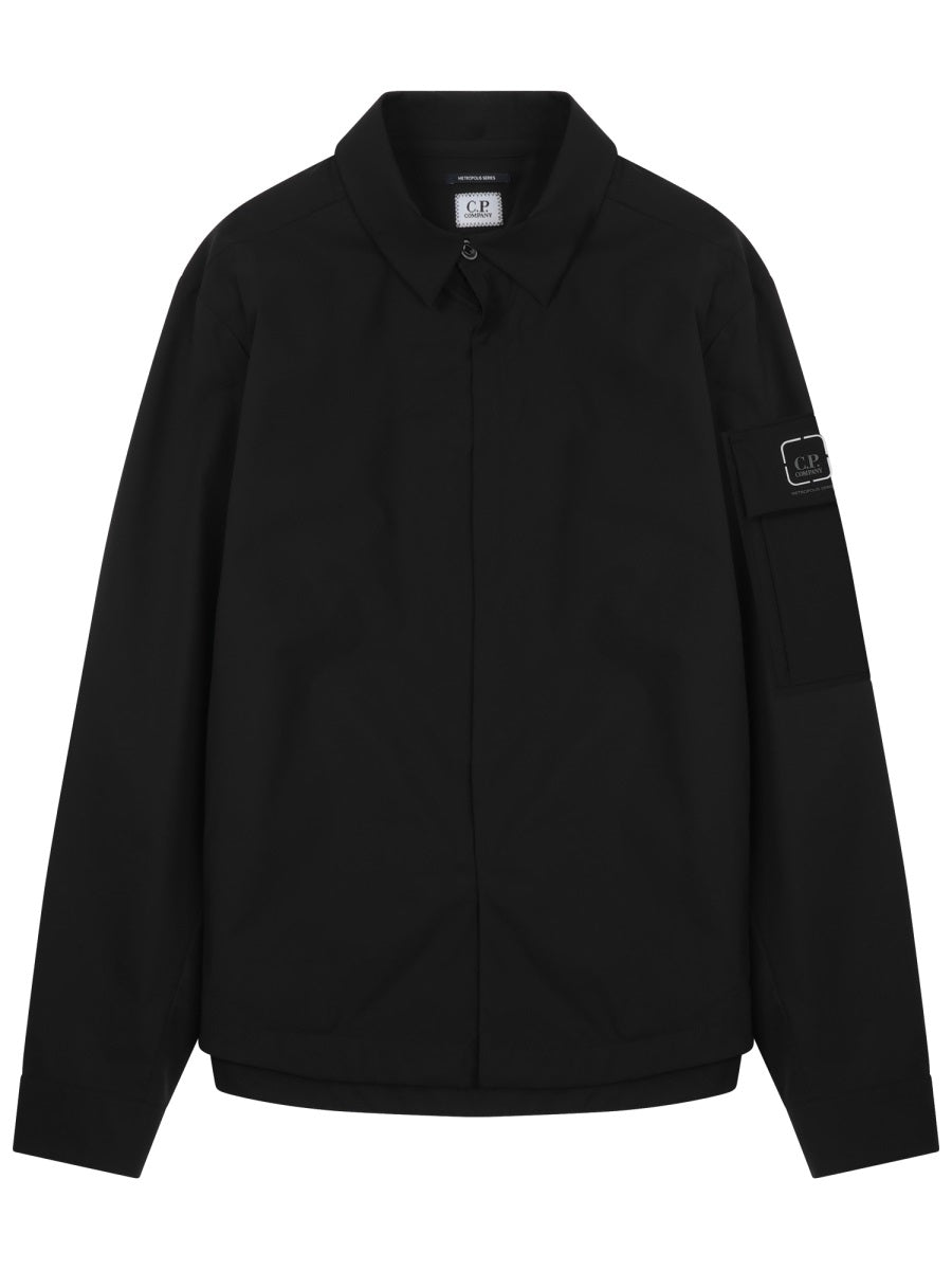 C.P. Company Men Giacca "Metropolis Overshirt" Con Logo