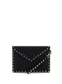 VALENTINO GARAVANI Valentino Garavani Women Rockstud Pouch In Leather