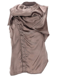 Rick Owens Women Sleeveless "Island" Shirt