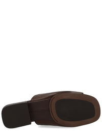 Brunello Cucinelli Women Sandalo In Pelle Con Tacco Decorato