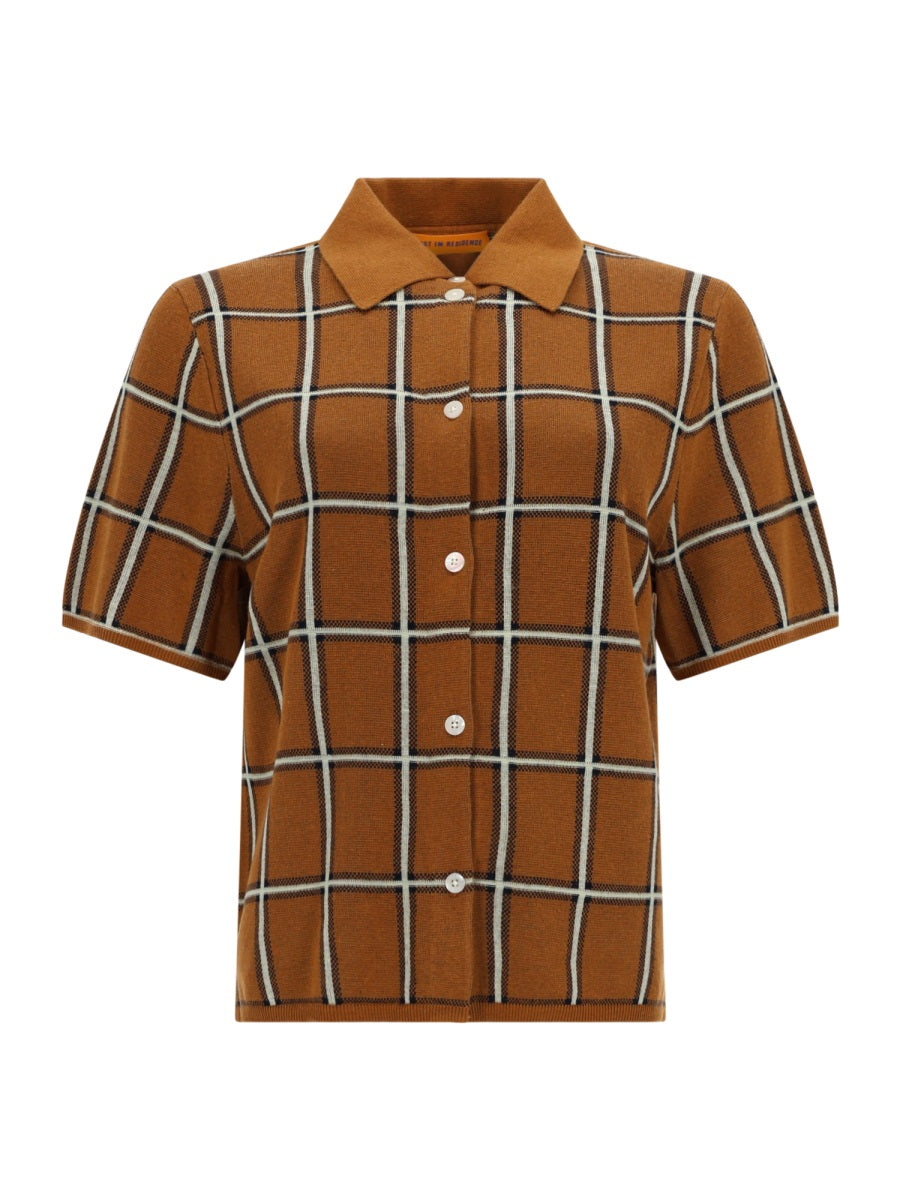 Guest In Residence Women "Picnic Plaid" Shirt