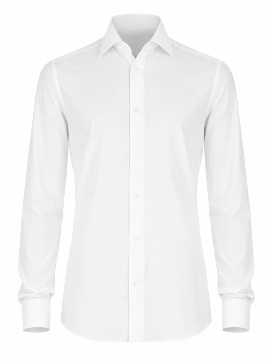 Zegna Men Shirt With French Collar