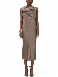 Rick Owens Women Sleeveless "Island" Shirt