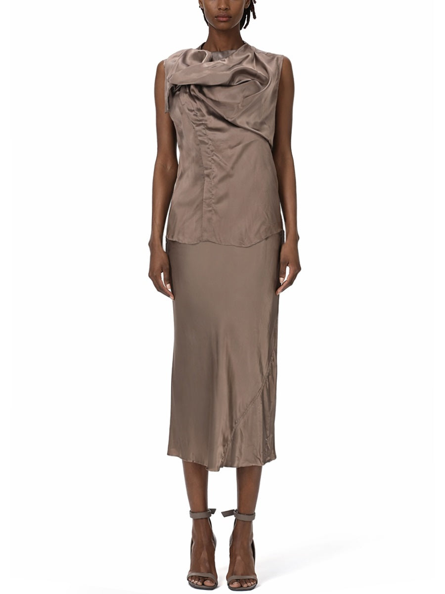Rick Owens Women Sleeveless "Island" Shirt