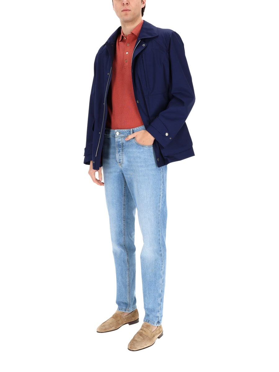 Brunello Cucinelli Men Wool Canvas Jacket