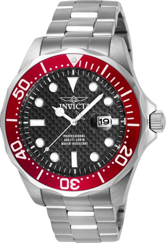 Invicta Men's Pro Diver Black Dial Watch - 12565