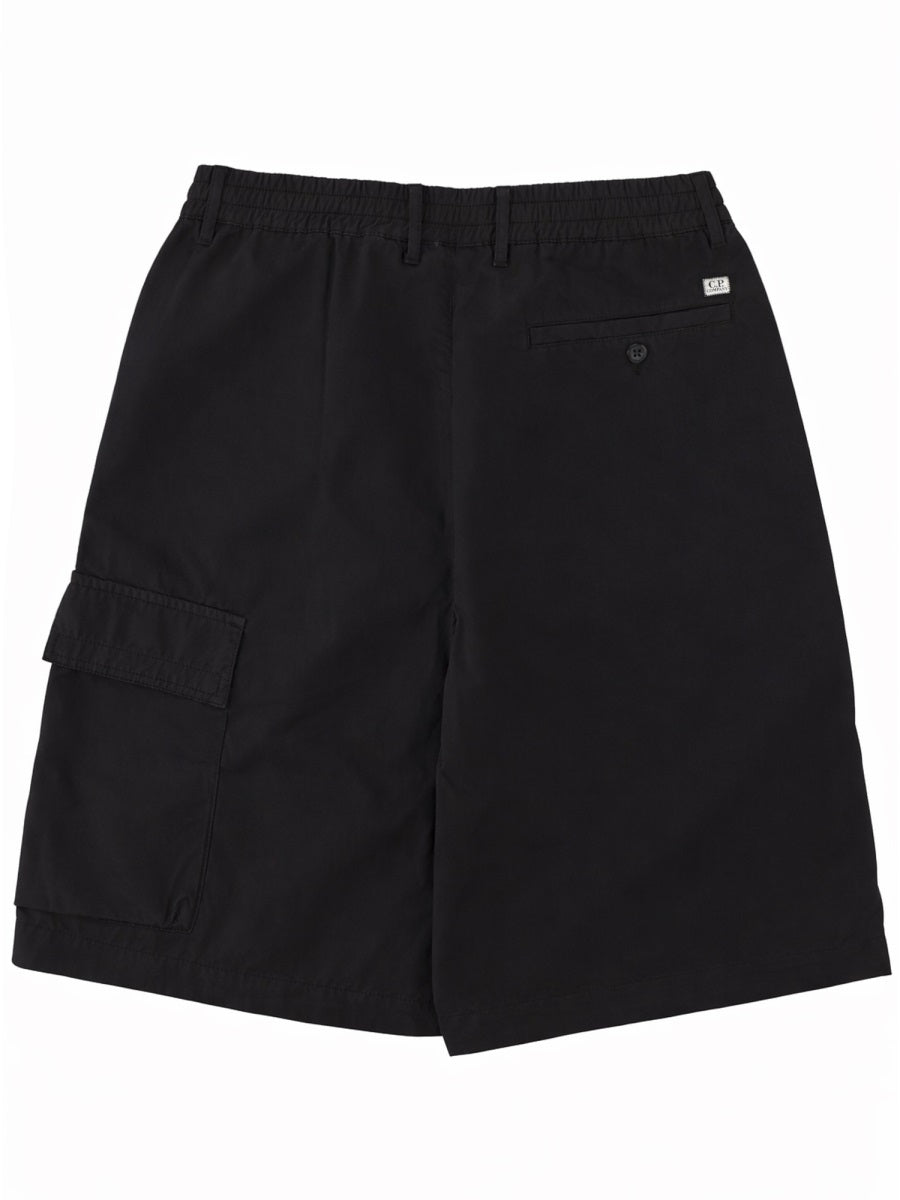 C.P. Company Men Shorts Cargo Con Patch Logo