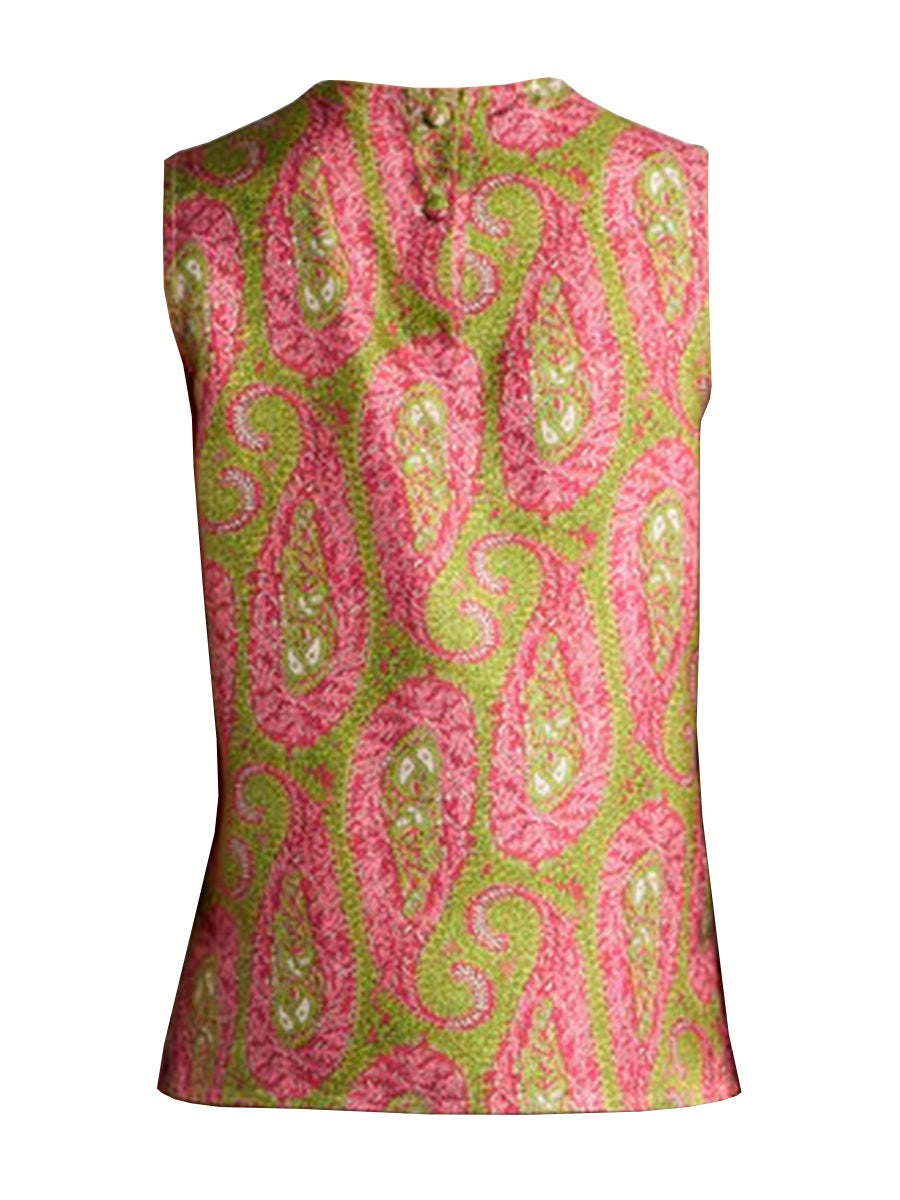 Etro Women Paisley Foliage Pattern Top
