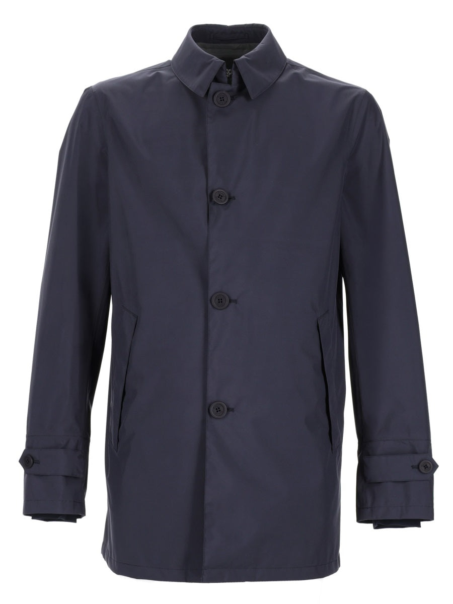 HERNO Herno Men Giacca Impermeabile Con Colletto