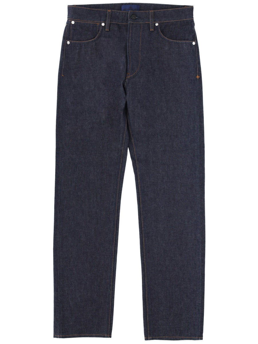 Stone Island Men Jeans In Denim
