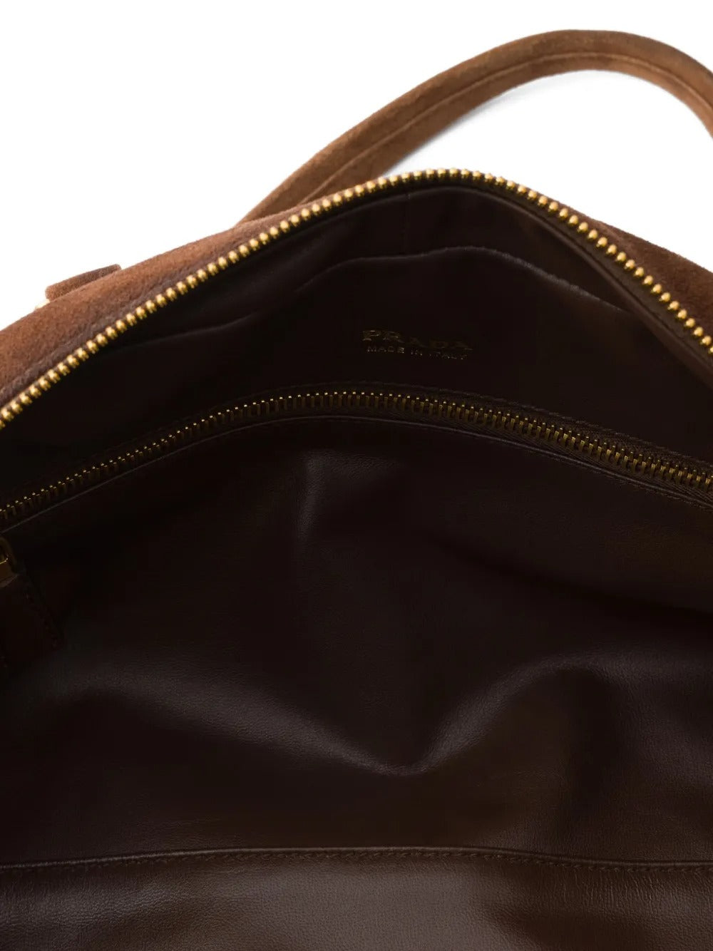 Prada Women Prada Bowling Medium Suede Bag