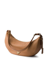 PRADA Prada Demi-Lune Large Leather Shoulder Bag Women