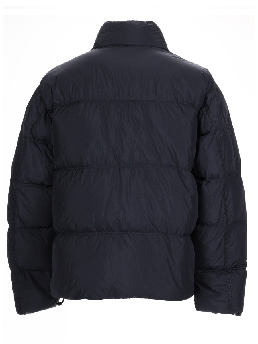 Stone Island Men Bomber Piumino Con Patch Logo