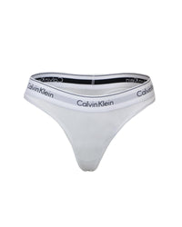 Calvin Klein Underwear Women's Modern Cotton Stretch Thong Panties White